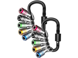 Conjunto De 10 Brocas 1/4" Com Encaixe Sistema Troca Rápida E Para
