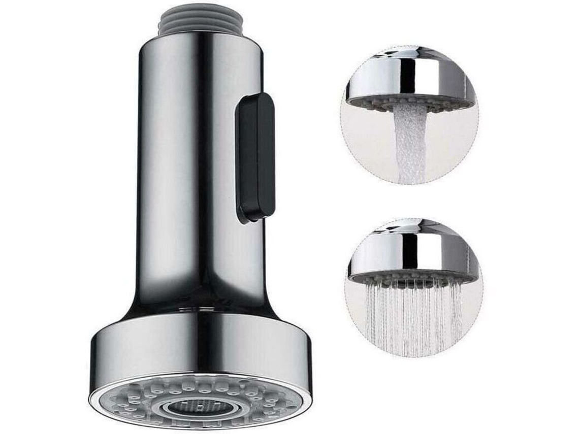 Pulverizador Para Torneira De Cozinha, Pulverizador De Substituição Para Torneira De Cozinha Extensível, G1/2", Cromado