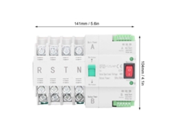 Chave Seletora Automática 4p 63a Rail Din 400v