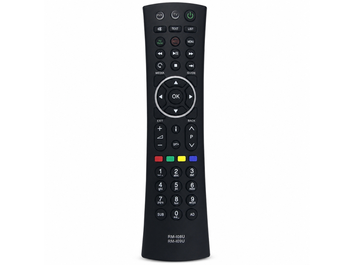 Comando Remoto De Substituição Para Recetor Tv Humax Rm-108u