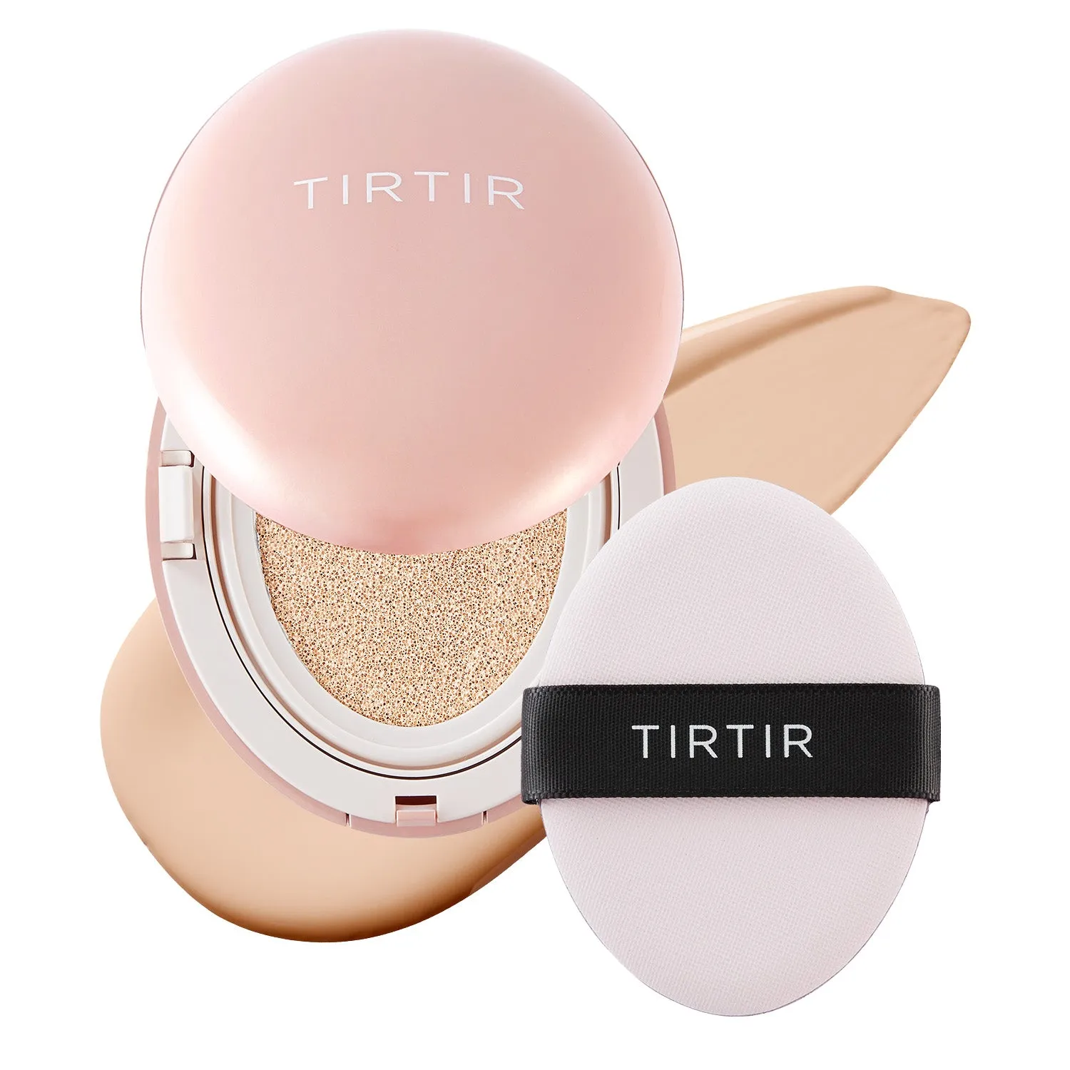 Almofada Todo Cobertura 15c Máscara de Porcelana Justa Fit Tir Tir 18g