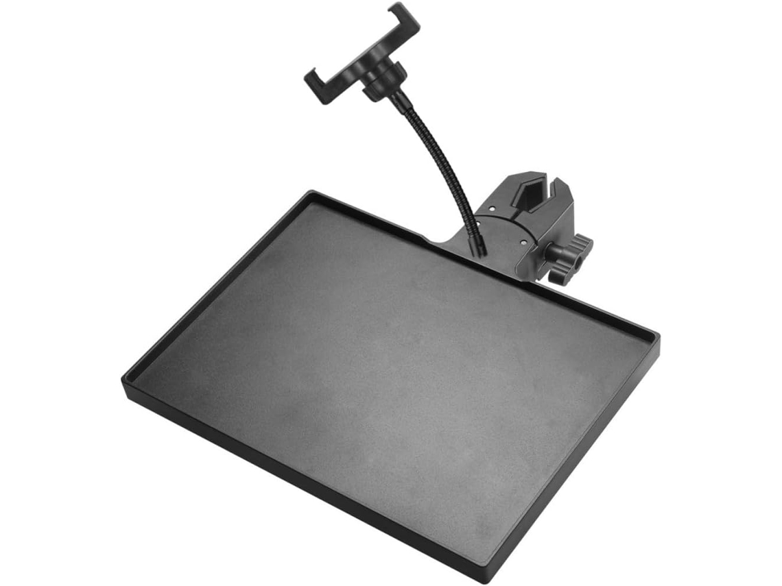 Bandeja Para Placa De Som Com Clipe Para Celular Para Pedestal De Microfone, Suporte Para Poste De 40 Mm