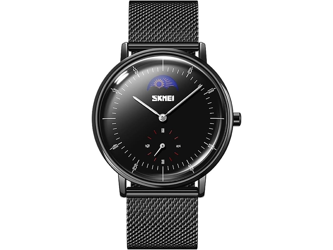 Lurelia Relógio Feminino, Movimento De Quartzo, Resistente À Água, Preto