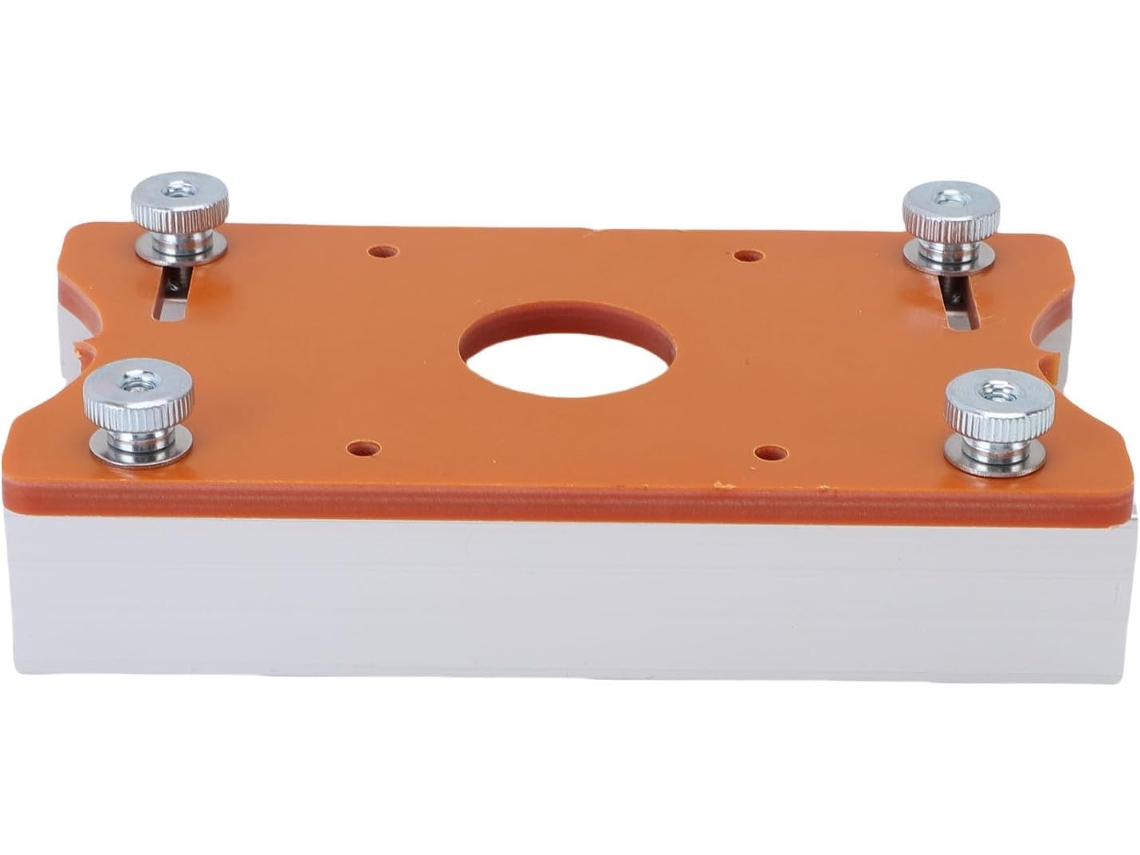 Base Para Tupia De Madeira De 65 Mm Com Espessura Ajustável Para Máquina