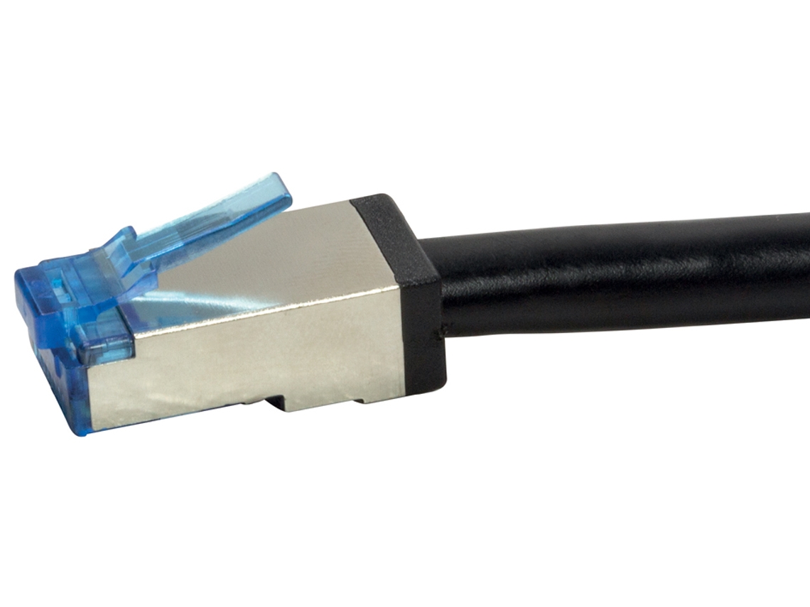 Cabo Patch Externo Logilink Cat. 6A S/Ftp 30 M Preto LOGILINK PROFESSIONAL