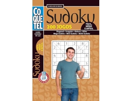 Livro Coquetel Sudoku 218 de Editora Coquetel (Português)