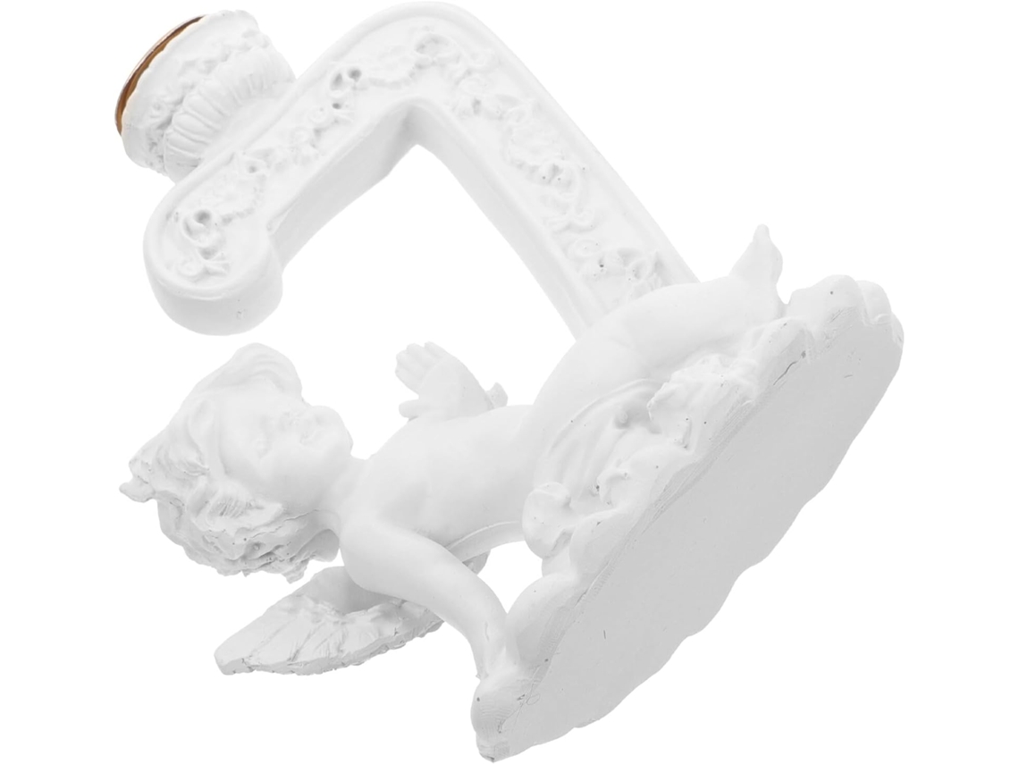 Elegante E Romântico Castiçal De Resina Em Forma De Cupido Para Casamentos, Aniversários E Decoração Gokoco