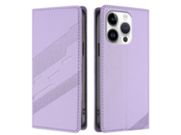 Capas De Celular Estilo Punk Com Suporte Tipo Carteira E Capa De Couro Para Iphone 15 Pro