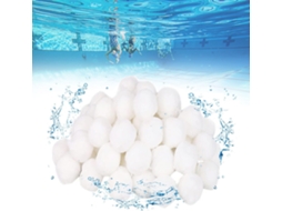 Bolas Filtrantes para Areia, 1400 G 50 Kg, para Piscina, Instalação Simples, Manutenção de Água Limpa AQUAFORGE