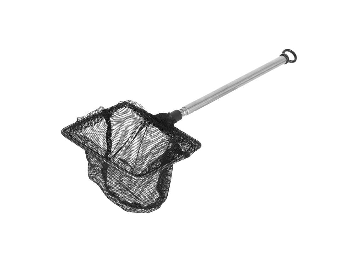 Rede De Pesca Nylon Com Cabo Aço Inox Para Aquário