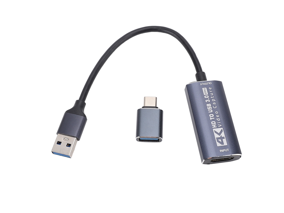 Dispositivo de captura EOOCOO, HDMI, USB 3.0