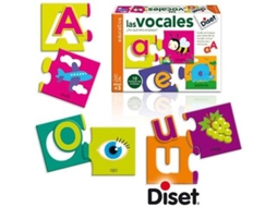 Jogo Educativo DISET Las Vocales (Idade Mínima Recomendada: 3anos)