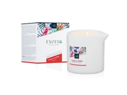 Vela De Massagem Exótica Âmbar Baunilha 200G EXOTIQ