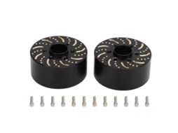Mali pesos de Roda de Latão Adaptador de Cubo Hexagonal com 6 Buracos para Rodas Beadlock 1.9in 2.2in 22mm Acessórios Rc