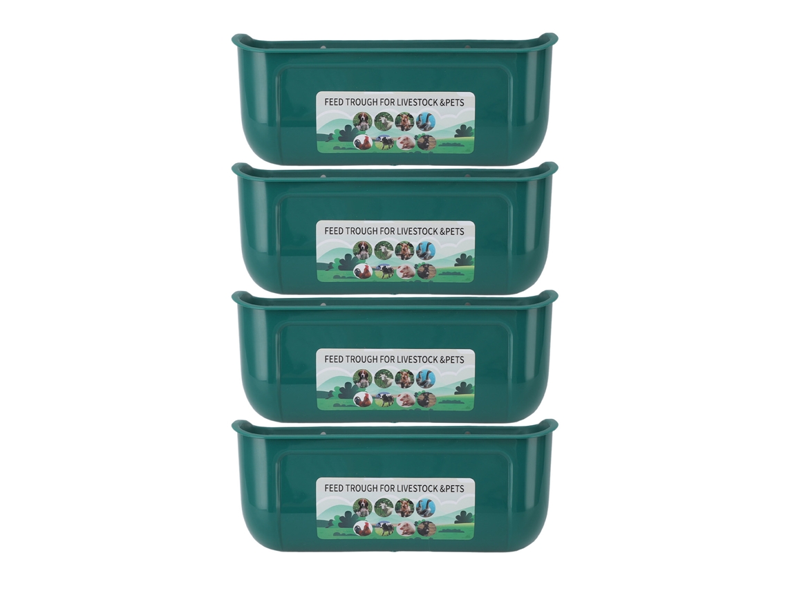 Garrafa alimentadora de leite anti vazamento para cabra, bezerro, bovino, 2pcs S/MARCA