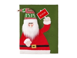 Laxiscreed Capa De Cadeira Natal Para Idosos Com Boneco De Neve E Pai Natal, Decoração Festiva