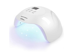 Lâmpada Led Uv Secador de Unhas Profissional X7 para Gel Polonês Lâmpada Led para Unhas de Gel 3 Timers Branco (wh NOSTALGIA88