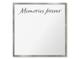 Magnetic Board Memories Forever For The Living Room Espelharte (50x50 Cm)