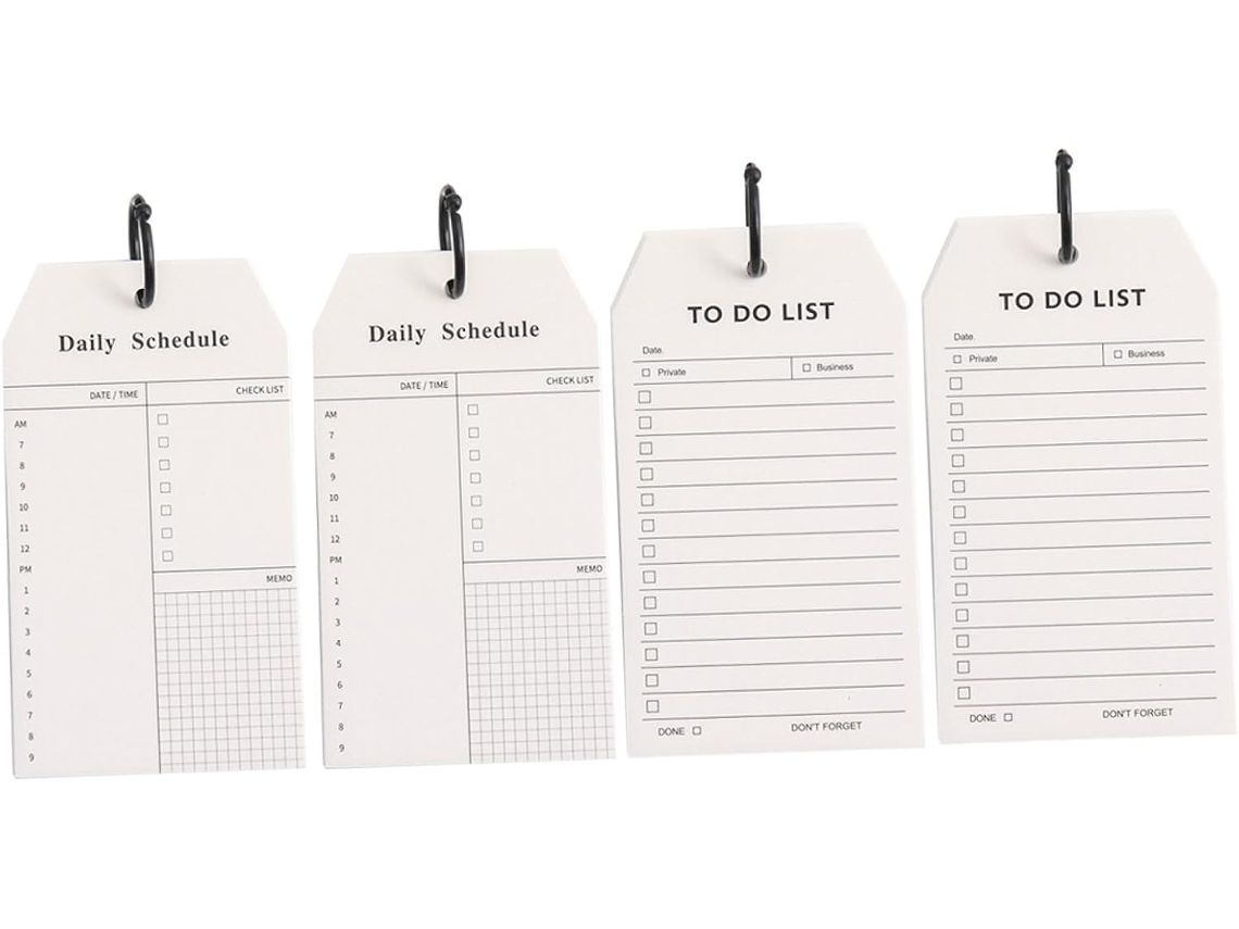 4 Peças Memorando Programador Um Bloco-notas Blocos-notas De Escritório De Escrita De Cahier De Note Notebook