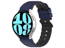 Pulseira De Silicone Horizontal Bicolor