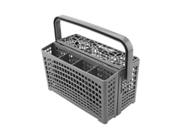 Cesta substituta universal para lavavajillas, tamanho 23x13x13.5cm, plástico cinza