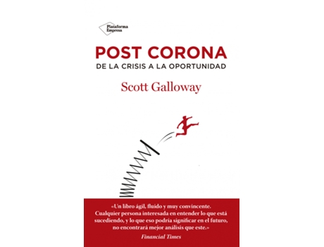Livro Post Corona de Scott Galloway (Espanhol)