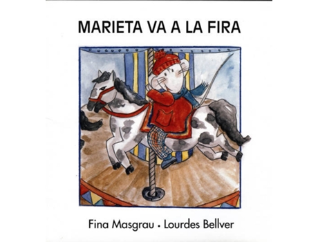 Livro Marieta Va A La Fira Majuscula de Fina Masgrau