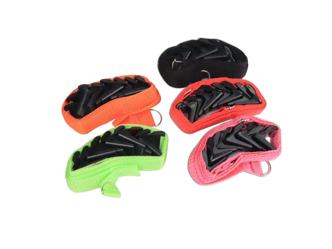 Conjunto de 5 Cabides Plástico Coloridos, Ajustáveis, Zqkla BRILVIBERA