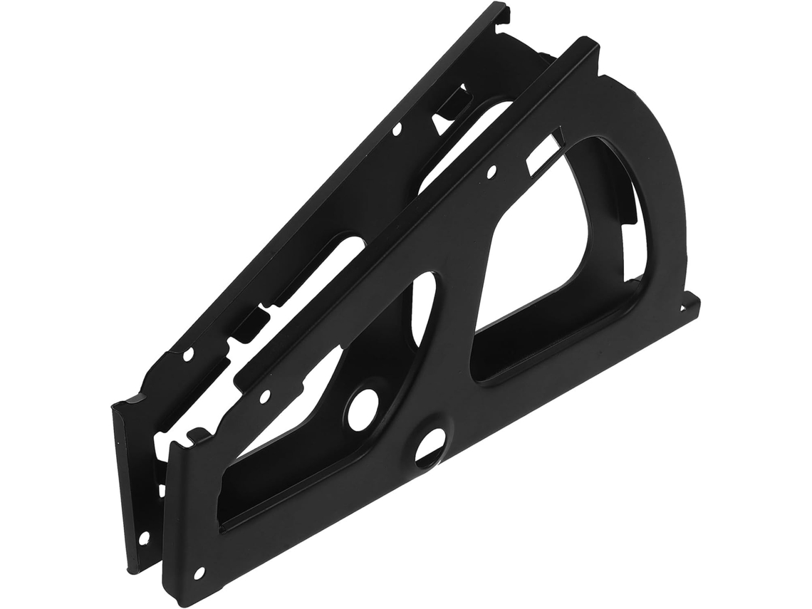 Suporte De Estrutura Basculante Para Sapateira, Placa De Metal Preta Camada Única Com Dobradiça, Ideal Para