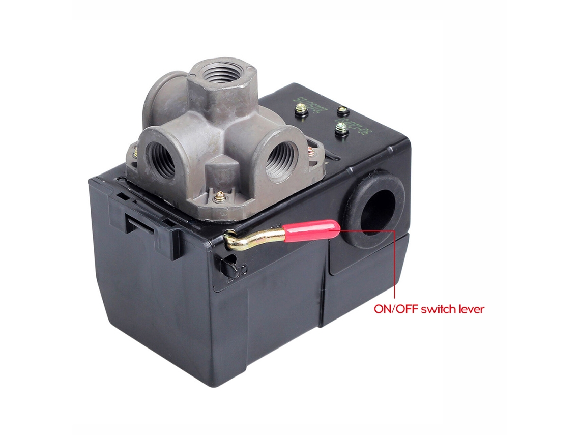 Chave De Pressão Compressor Ar 120psi 4 Portas