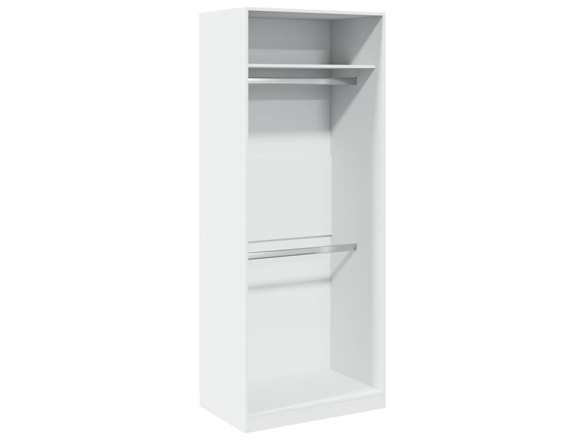 Conjunto 1 Wardrobe, Wardrobes Vidaxl Branco Madeira Processada (80 X 50 X 200 Cm)