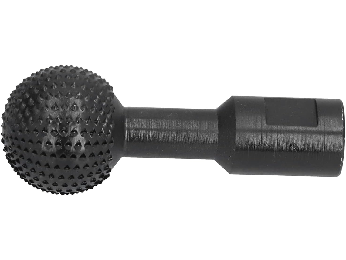 Fresa De Topo Rotativa Esférica Em Aço Carbono Com Ponta, Cabeçote De Retificação 40mm, Tamanhos De 5, 8e 11 Polegadas