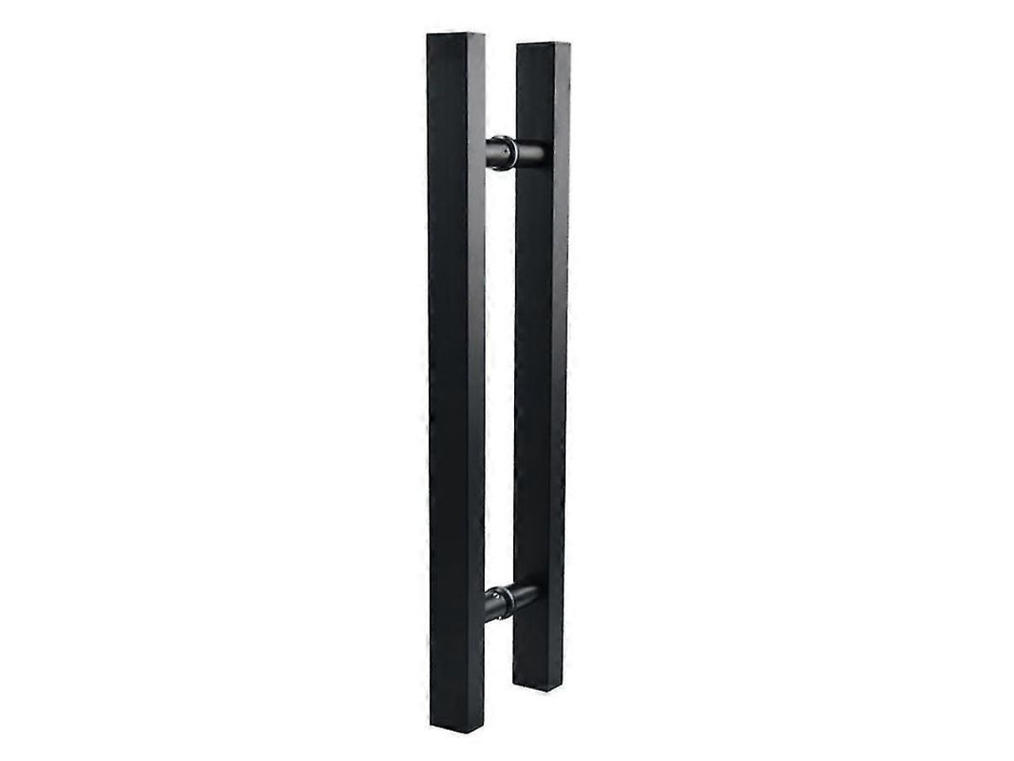 Alça De Porta De Aço Inoxidável, Preto, 500mm, Distância Entre Buracos 300mm, 2 Unidades, Durável E Resistente À Pressão Preto