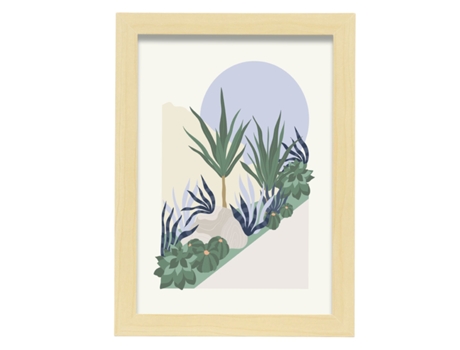 Póster Artemante NACNIC Pop. Ilustrações artísticas modernas vigorosas para decoração de interiores.