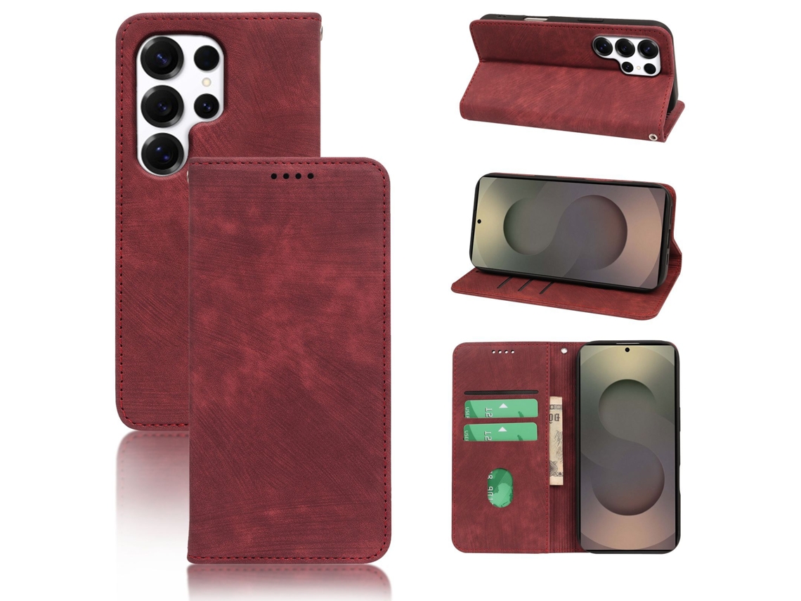 Capa Hibbent Para Samsung Galaxy S26 Fe (vermelho)
