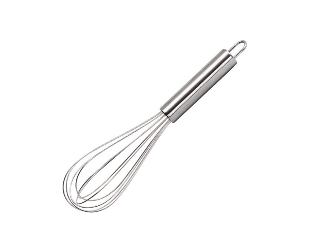 Batedor De Aço Inoxidável(20 Cm, Prateado)