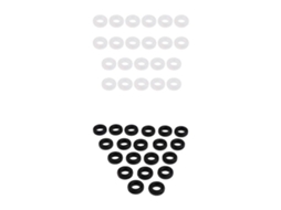 20 Pares de Suporte Gancho Silicone Antiderrapante para Óculos GOKOCO