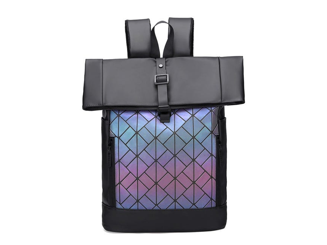 Mochila Para Laptop Unissex, Para Macbook De 15,6 Polegadas, À Prova D'água E Ajustável (preta)