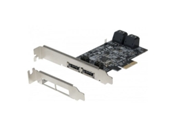 Placa de Controlo DEXLAN Pci-E Sata Iii 6Gb/S 4 Port Internes 2 Esata