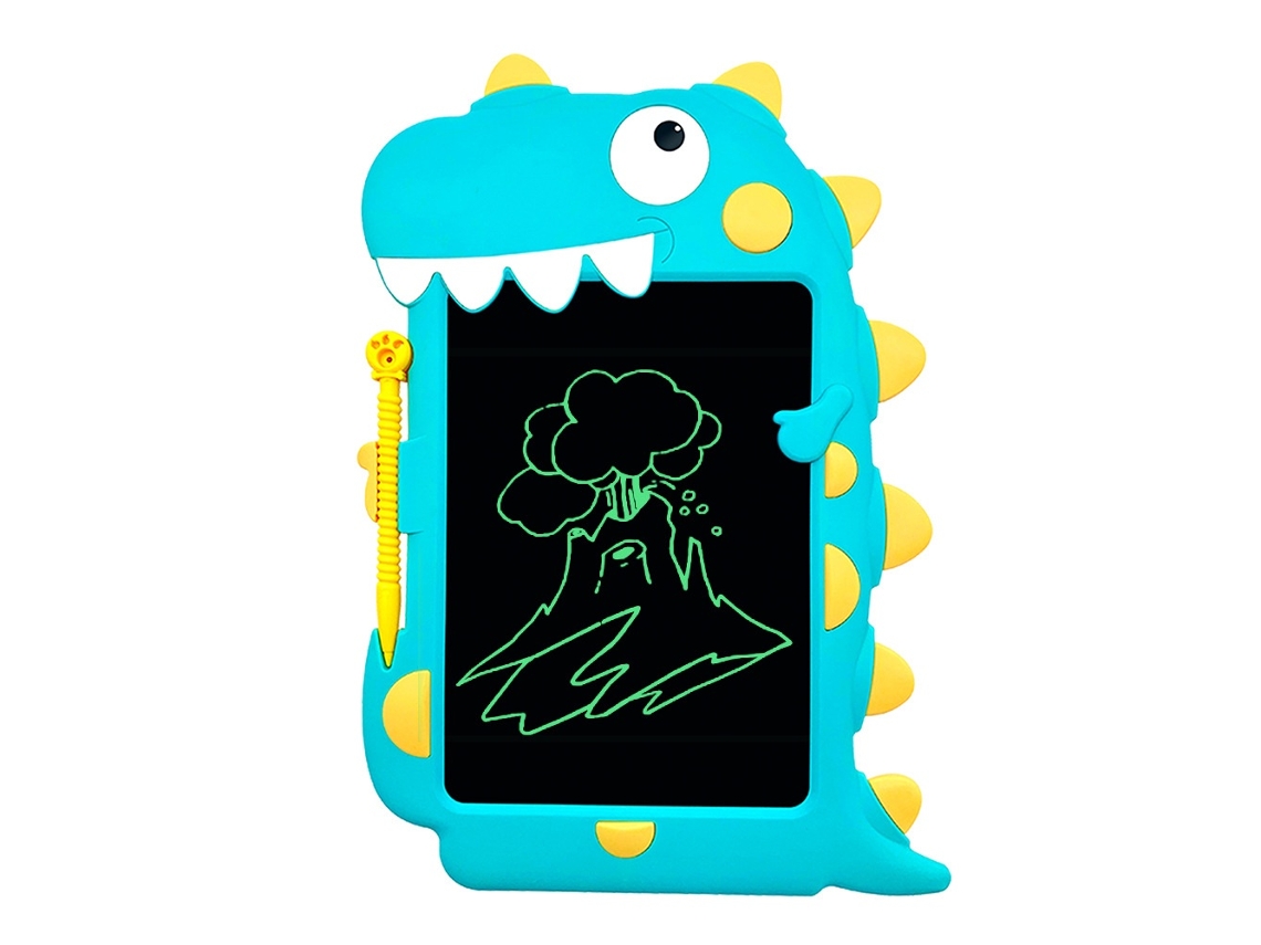 Tablet Lcd De Desenho Infantil De 8,5 Polegadas (dragão Azul) Elysve