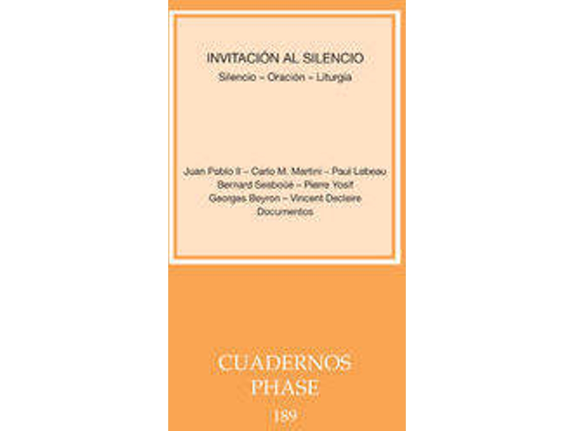 Livro Invitacion Al Silencio (Espanhol)