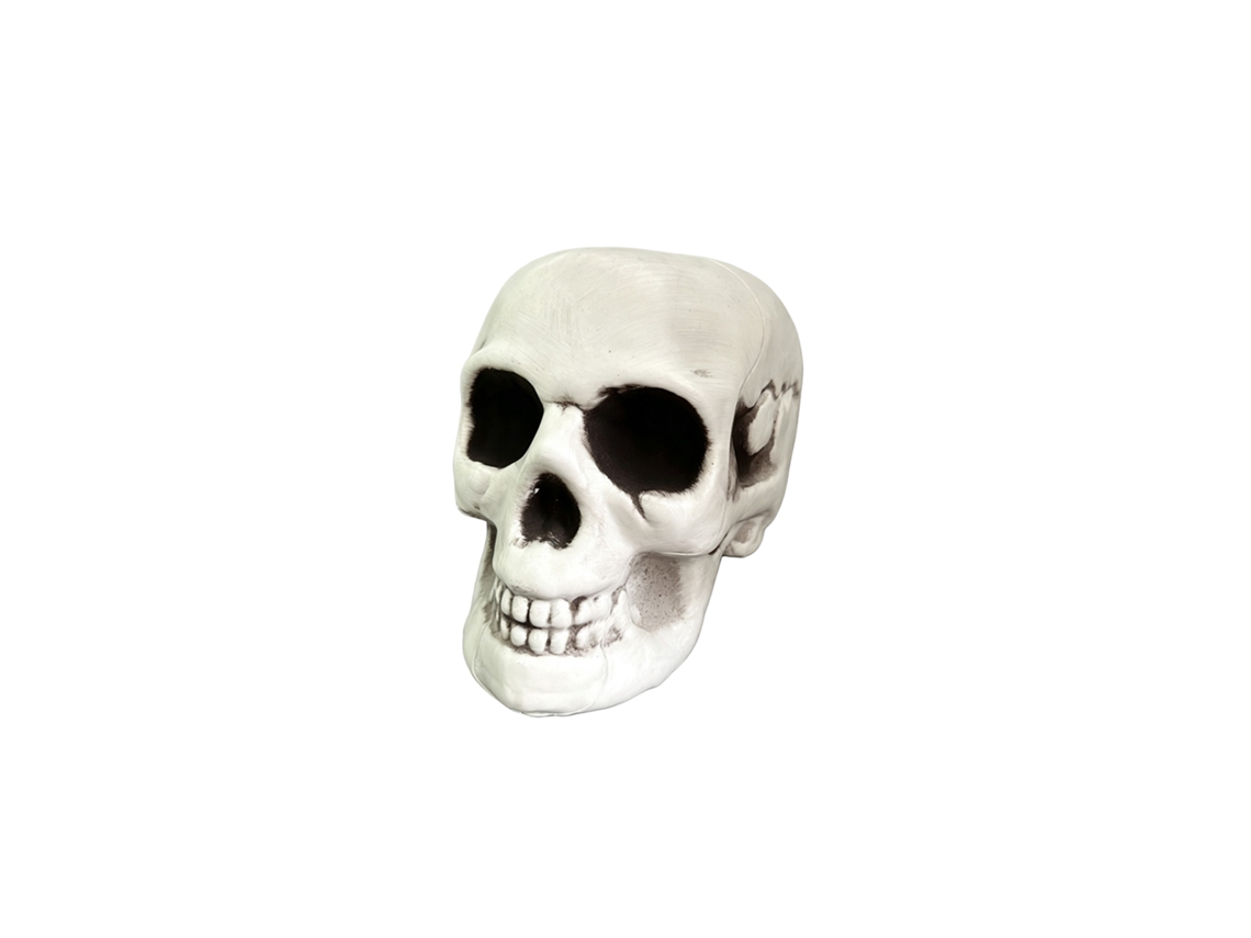 Laxiscreed Cabeça De Caveira Decorativa Para Halloween, Fantasia E Festas Temáticas