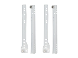 Guia de Gaveta 1,2 mm Branco 250 mm Becusa