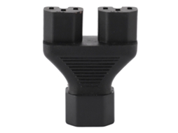 Adaptador De Energia Iec320 C14 Para C15 Para Notebook E Impressora