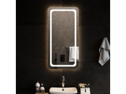 Vidaxl Espelho De Casa De Banho Com Luzes Led 50x100 Cm