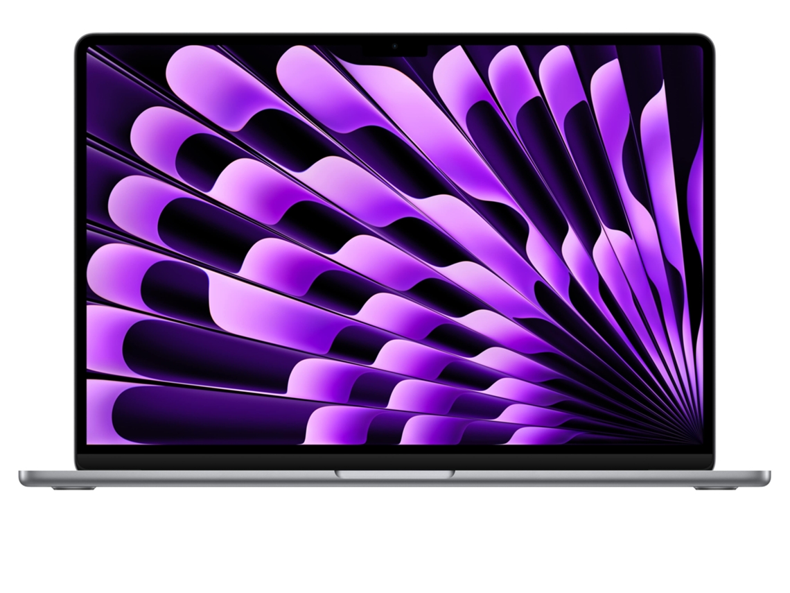 Macbook Air 15" Apple Cinzento Sideral   (recondicionado  - Sinais De Uso  - M2 - Ram 8 Gb - 256 Gb - Teclado Pt)