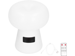 Luz Noturna Branca Recarregável Com Controle Remoto, Relógio, 3 De 6