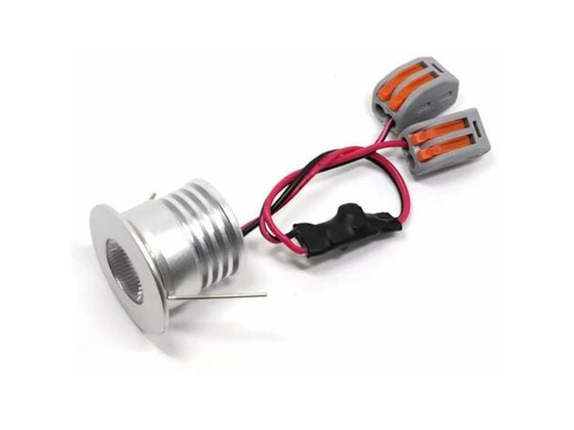 Spotlight Led Recessado 4w 12v 4000k Branco Neutro Dimmable Alumínio | S/MARCA