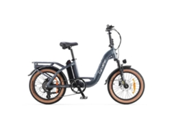 Motor de bicicleta elétrica CYRUSHER Nova 250 W, bateria 36 V 15 Ah, pneus 20 Polegadas