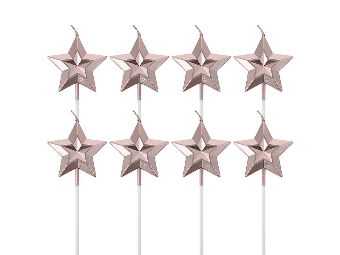 8pcs Toppers De Bolo Requintados